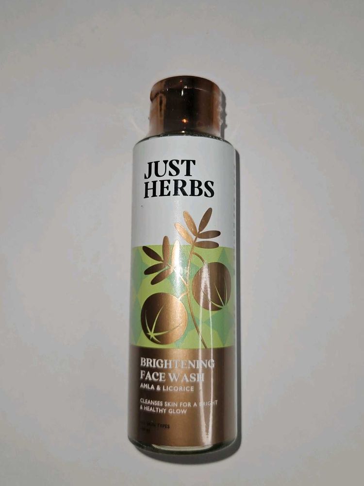 Just Herbs Brightening Face Wash