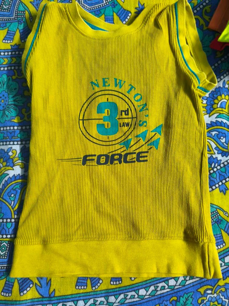 comfortable sleeveless vest for boys