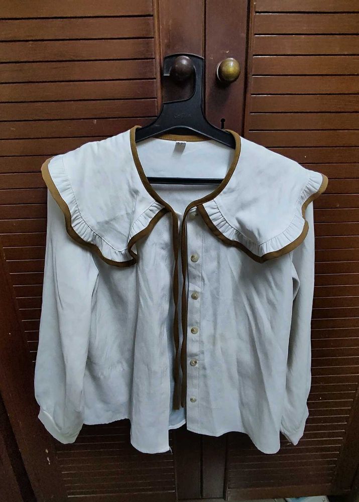 Cute Peter Pan Collar Blouse