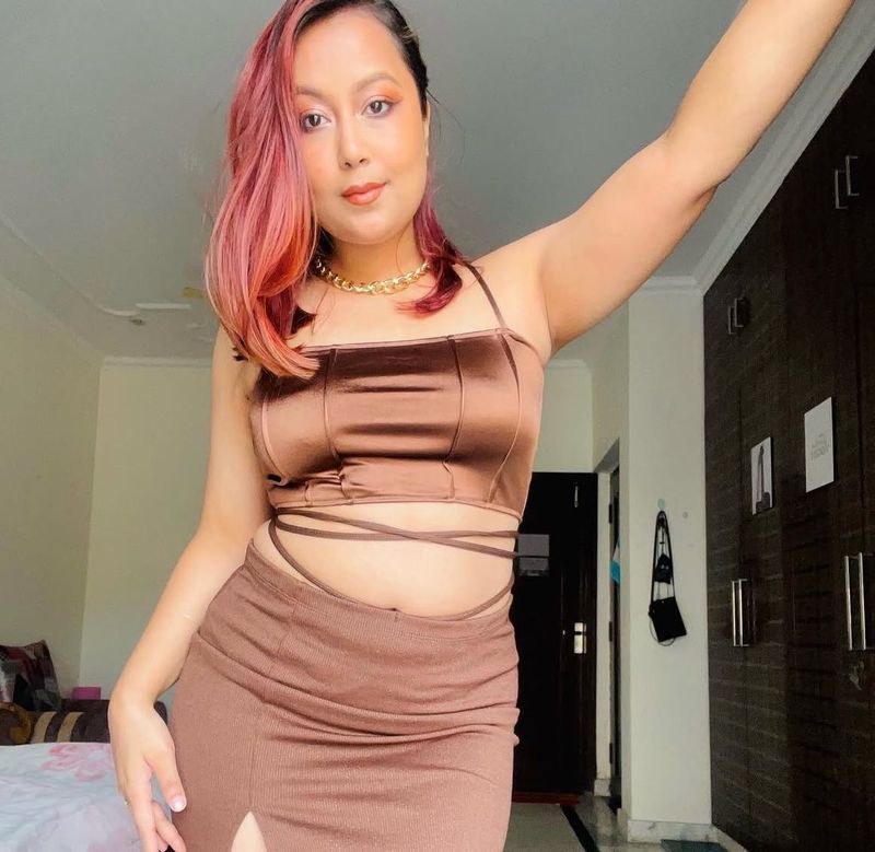 Satin Corset Top