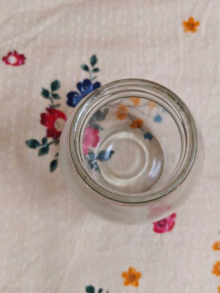Glass Jar Candle Holder