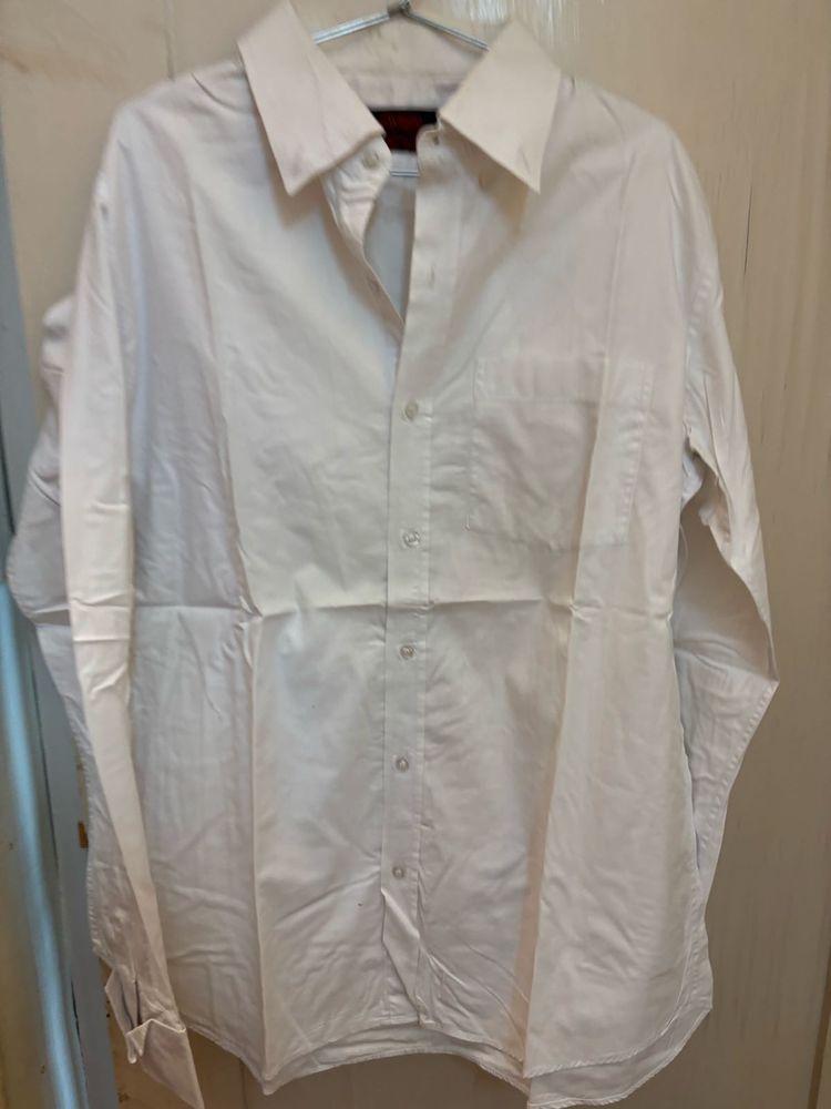 Classic White Men's Shirt