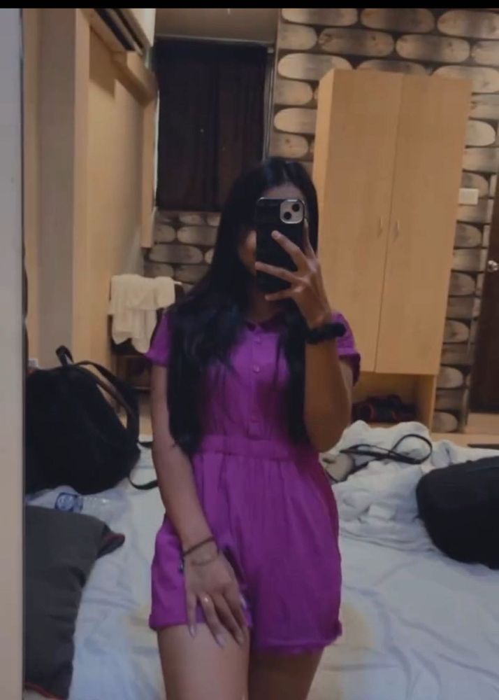 Purple Romper
