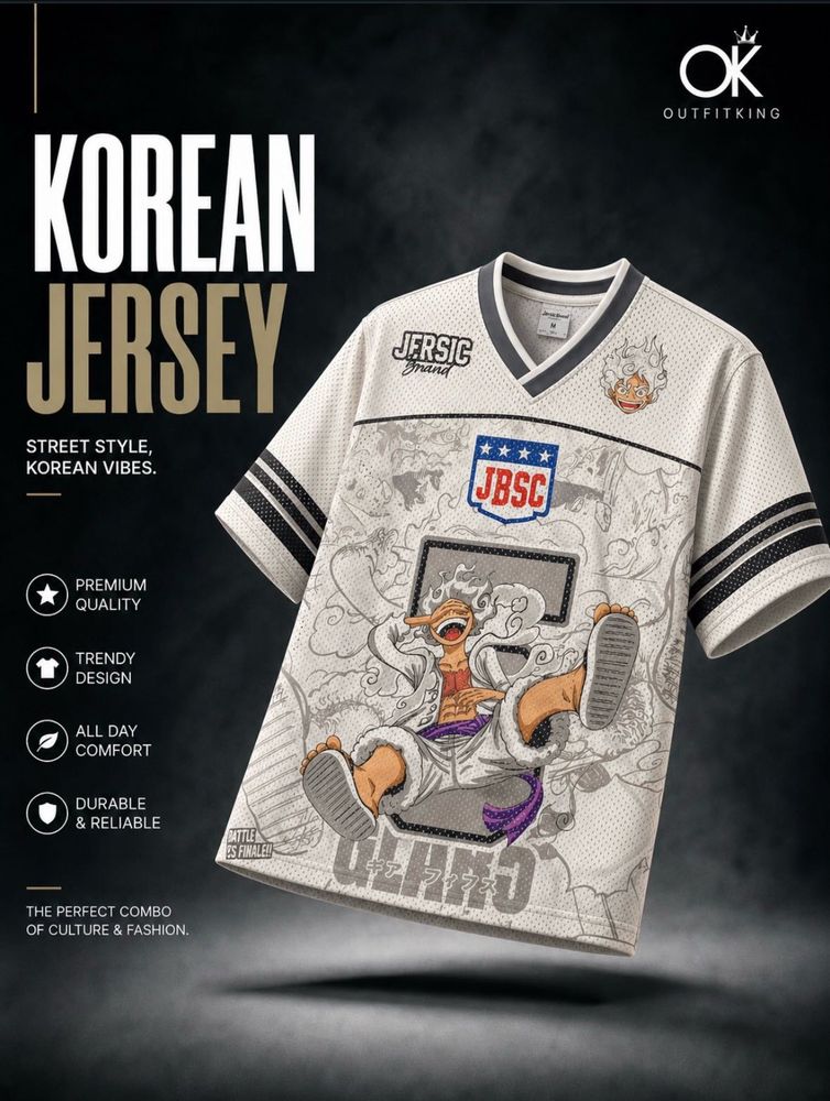 Korean Style Graphic T-Shirt