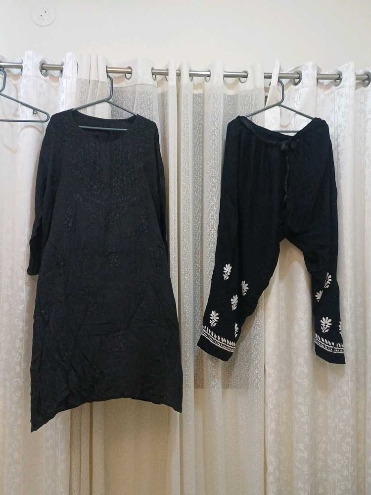 Black Kurta set