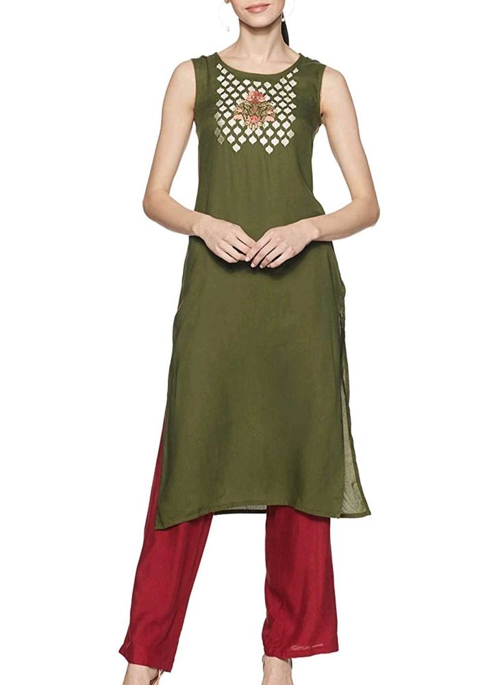Aurelia sleeveless kurta