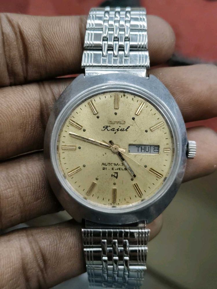 Vintage hmt Kajal Automatic Watch