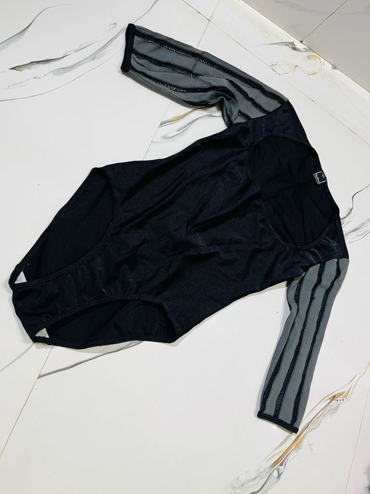 Stylish Black One-Piece top