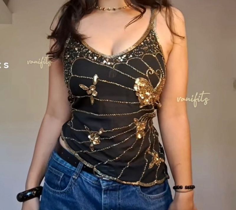 Y2K chatpata top