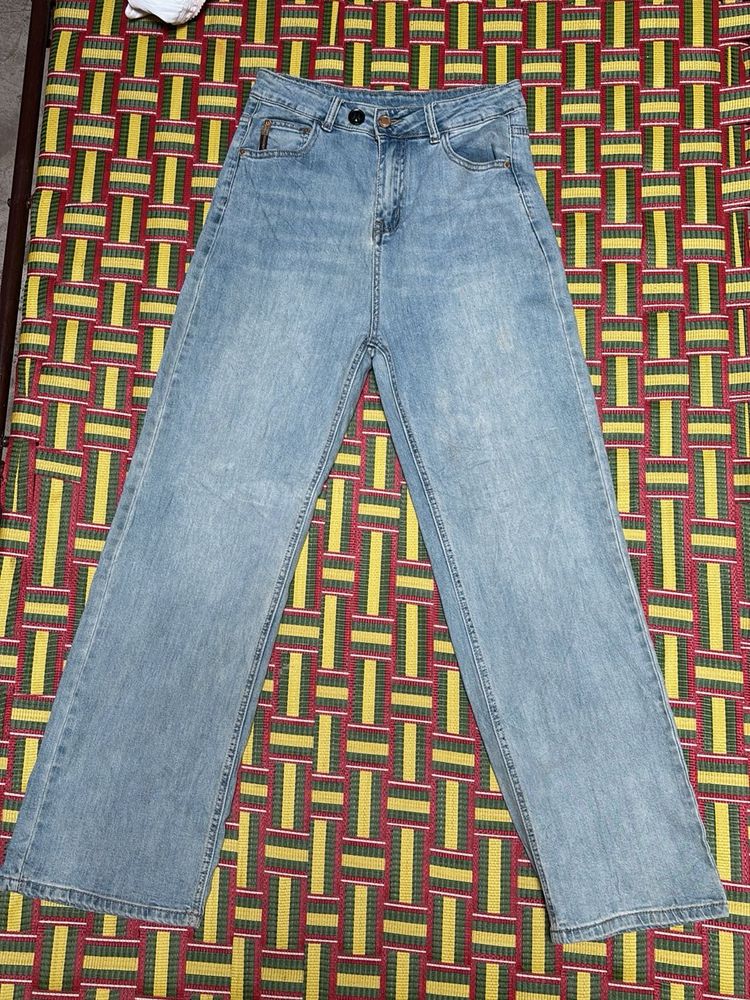 unisex loose fit denim jeans
