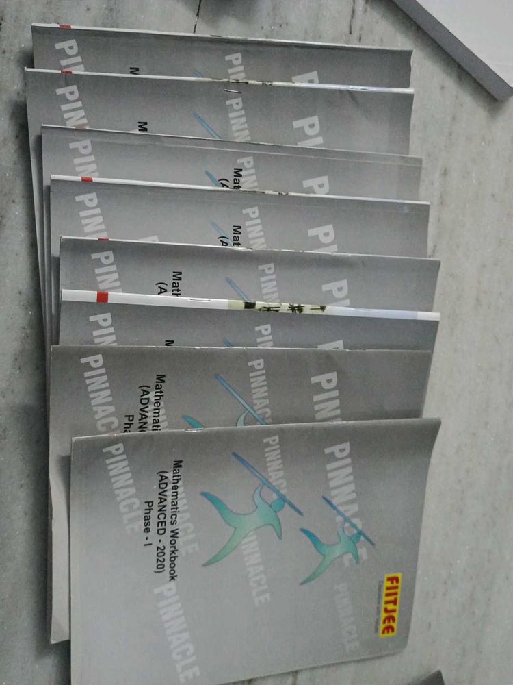 FIITJEE ADVANCED Math Workbook SET OF 8