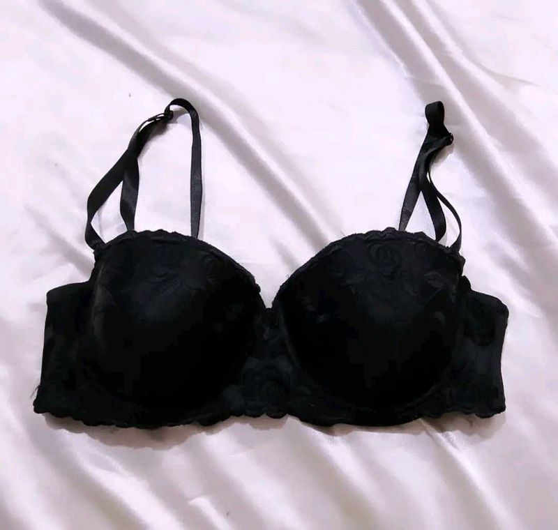 New Black Bra