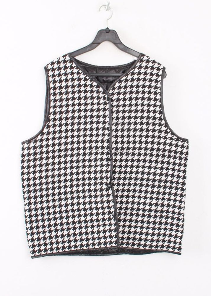 Houndstooth Vest