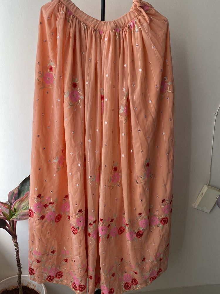 Pastel Pink Lehenga Skirt