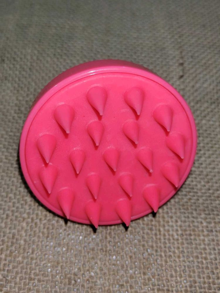Pink Scalp Massager