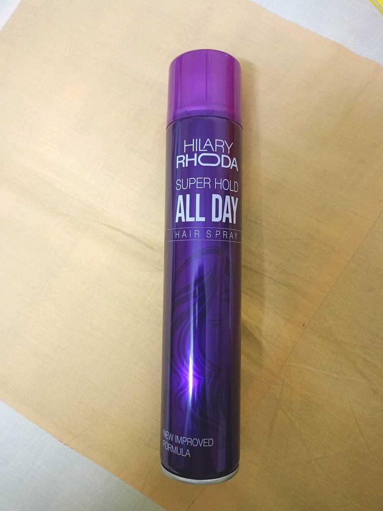 Hillary rhoda hair setting spray