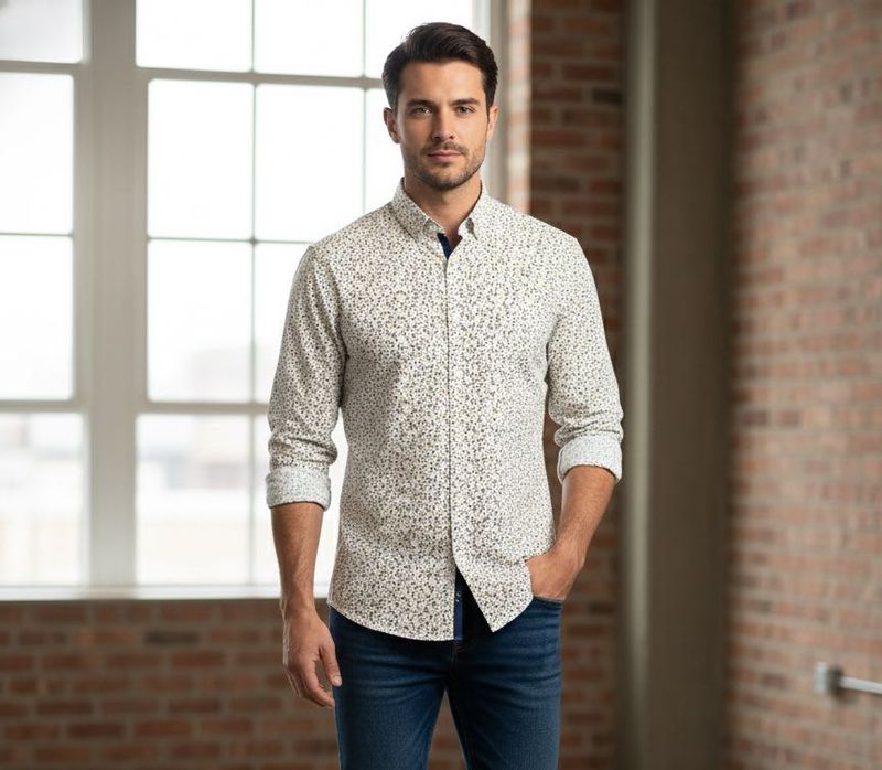 Stylish Printed Men's Shirt