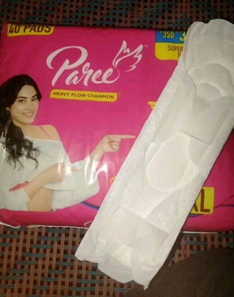 Paree Soft And Rash Free Xl Sanitary Pads 40