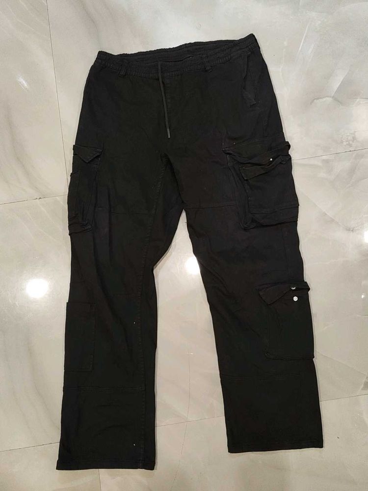 Black Cargo Pants