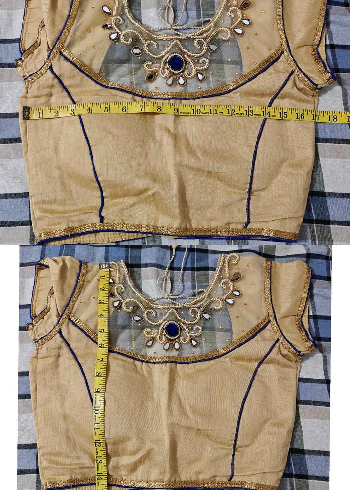 Designer Embroidered Blouse - Ready to Wear