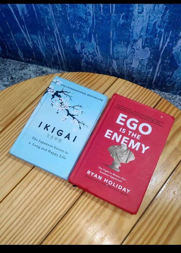 Ikigai And Ego Is Enemy Hardcover
