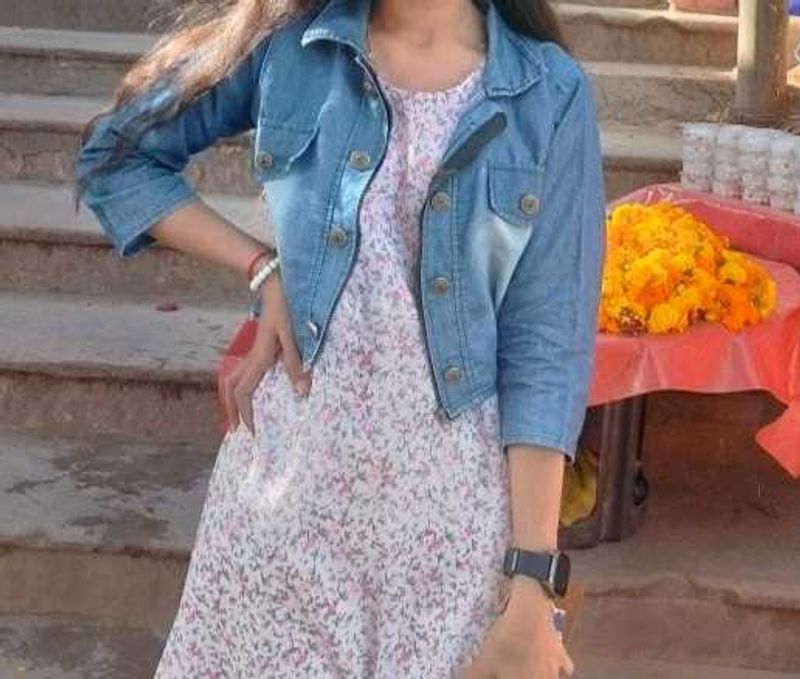 Chic Denim Jacket &amp; Floral Dress Combo