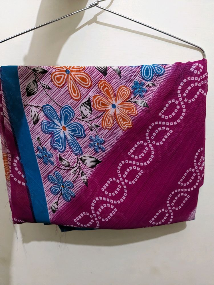 Printed Saree