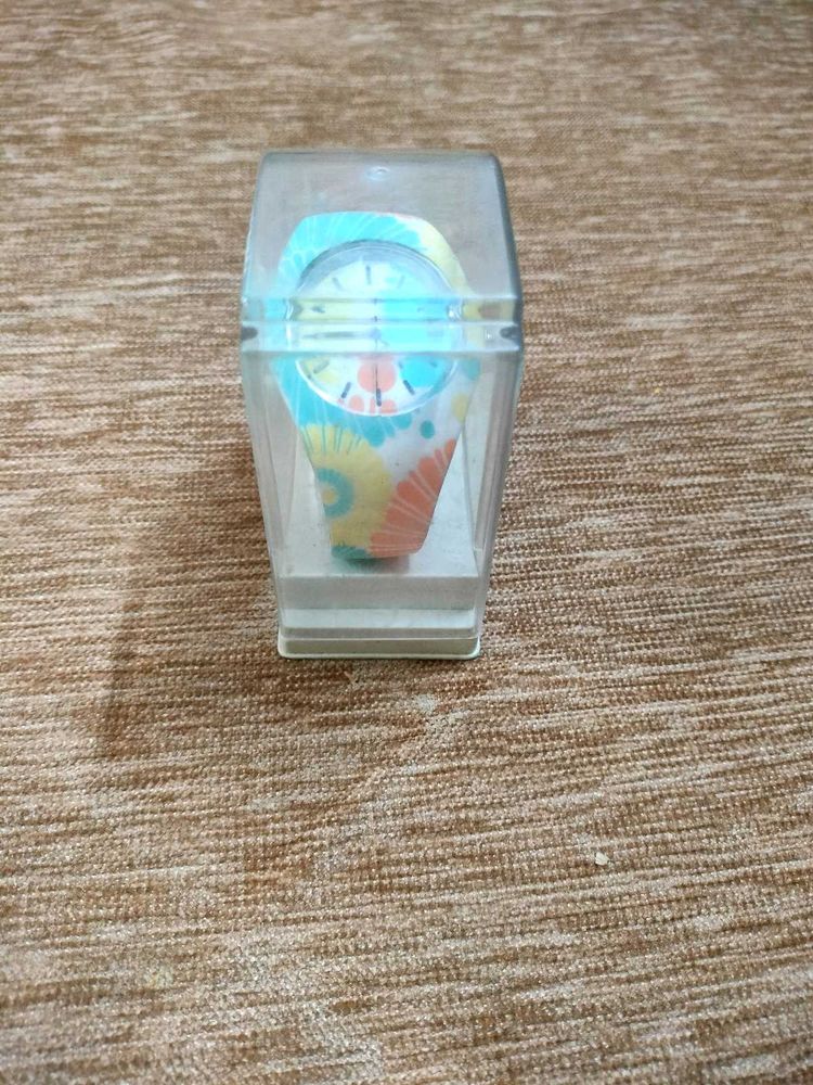 Colorful Floral Watch