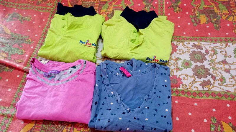 Pack of 4 Casual T-Shirts