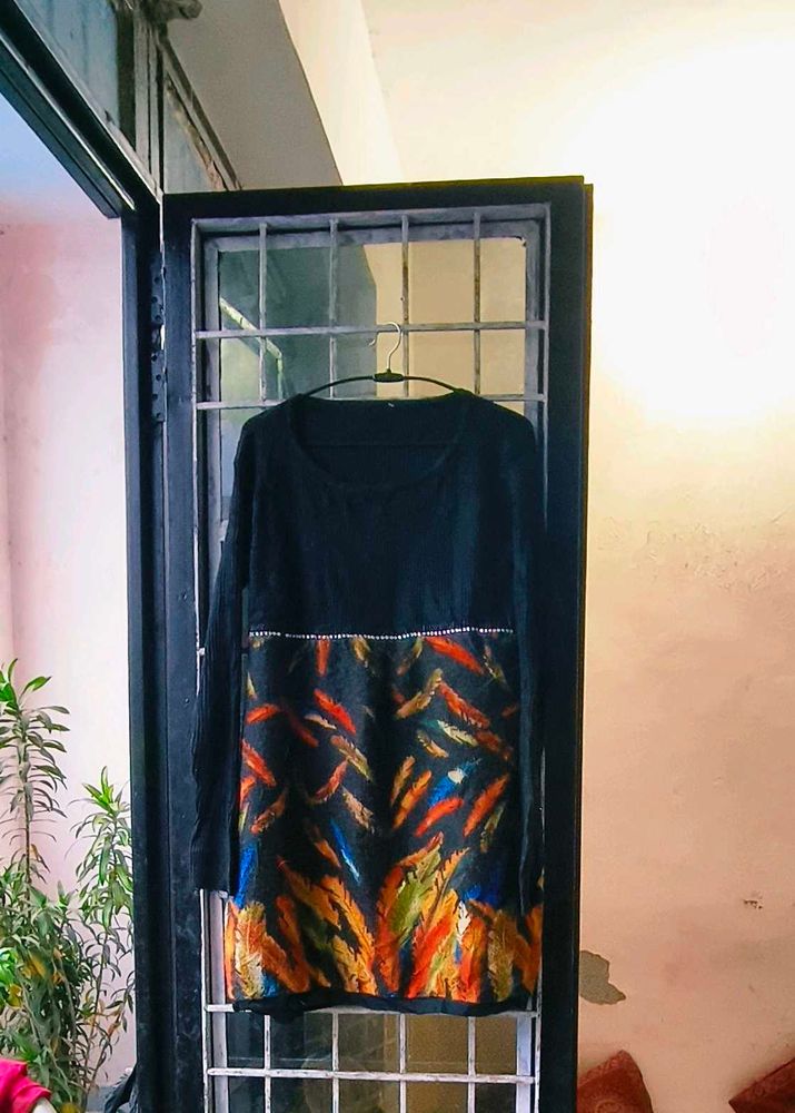 Very Beautiful Woolen Winter Long Top