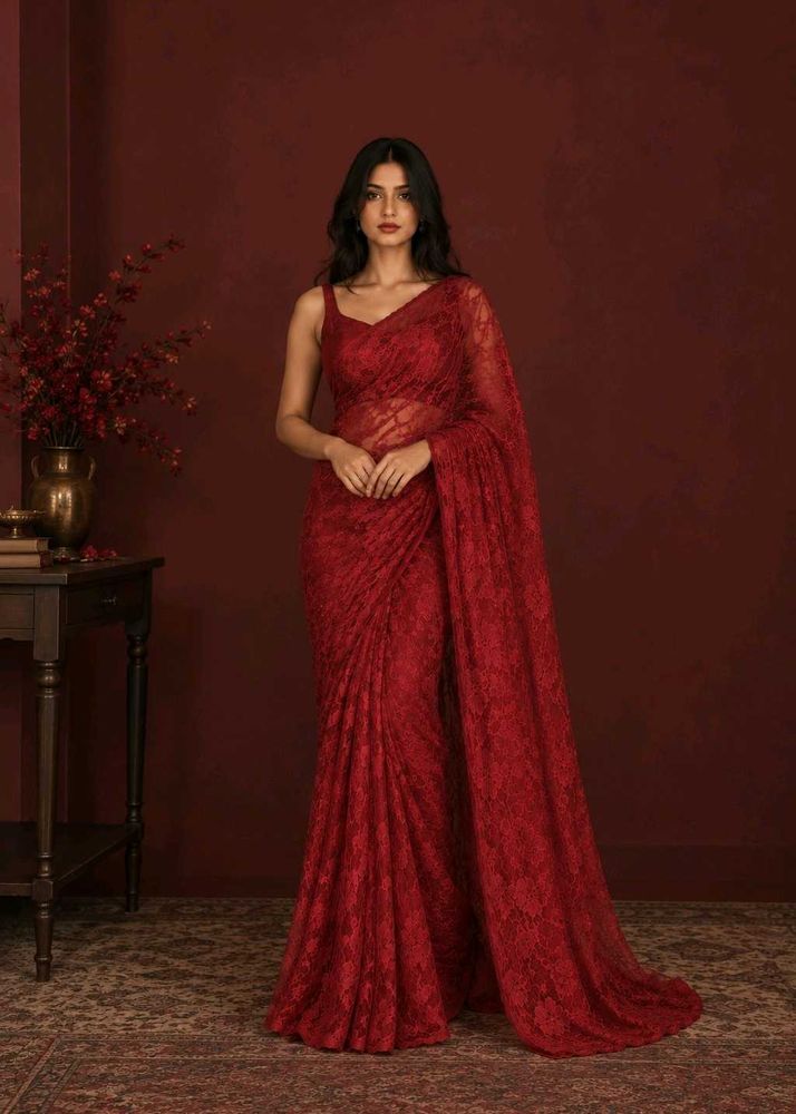 Red saree