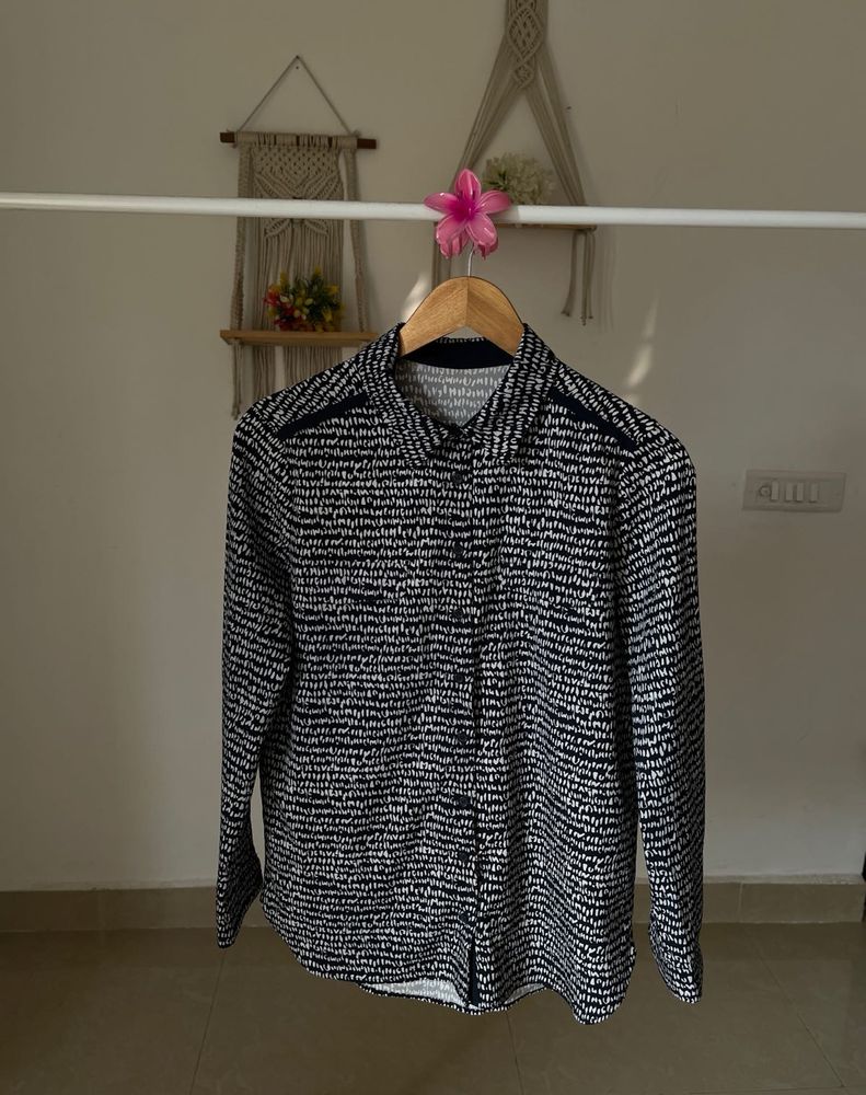 UNISEX Patterned Casual Shirt