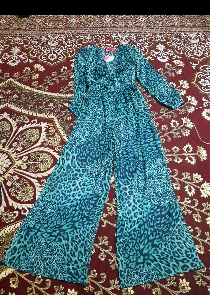 Lipsy London Snake Print  Jump Suit..