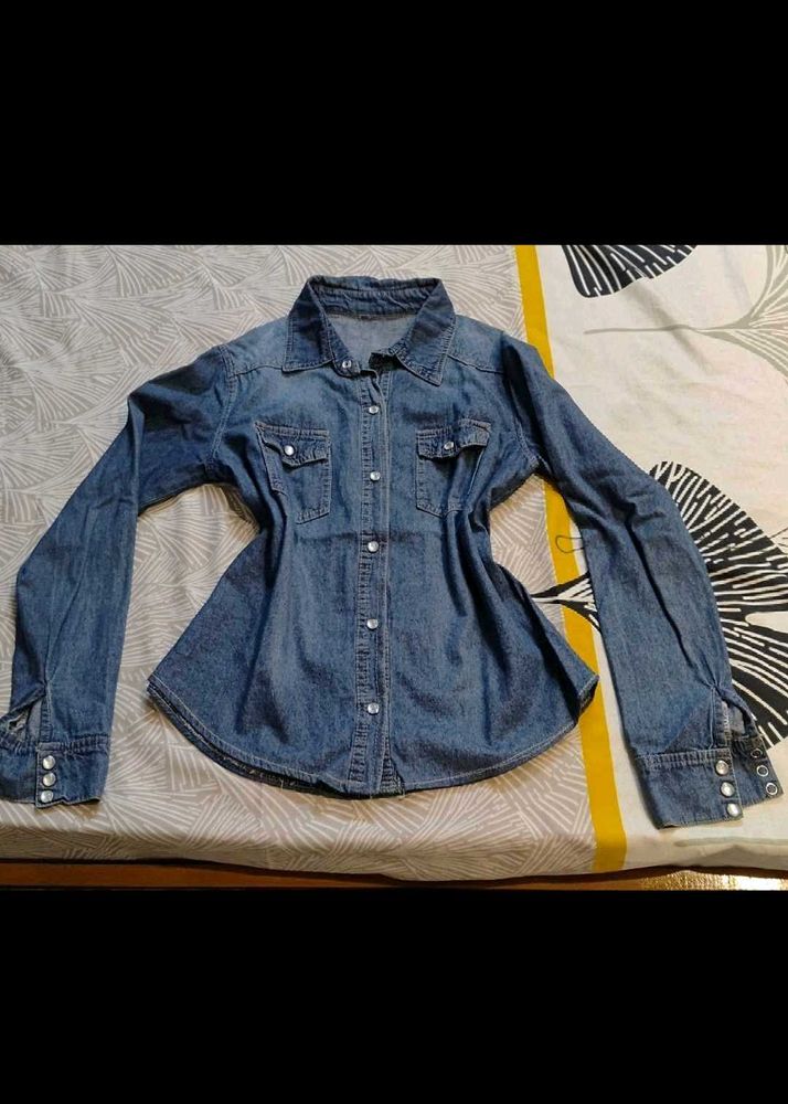 Blue Denim Shirt