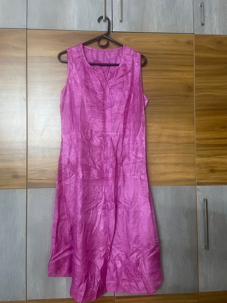 Pure Tussar Silk Kurti  Women L-xl