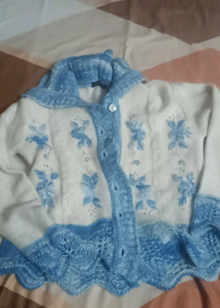 Floral Embroidered Cardigan