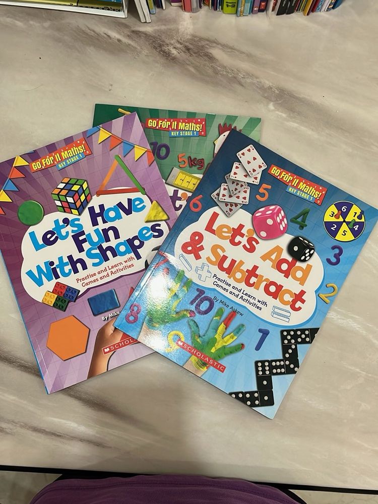 Go For It Maths! Key Stage 1 Books (3 Book