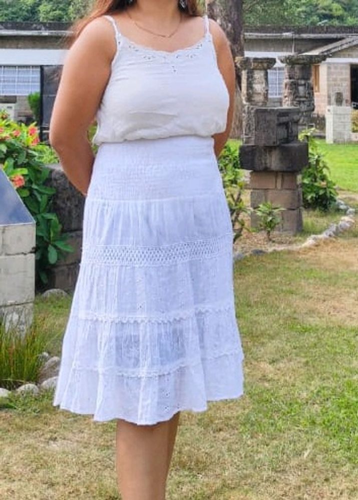 Co-ords Of Skirt And Top (Chicken Fabric)