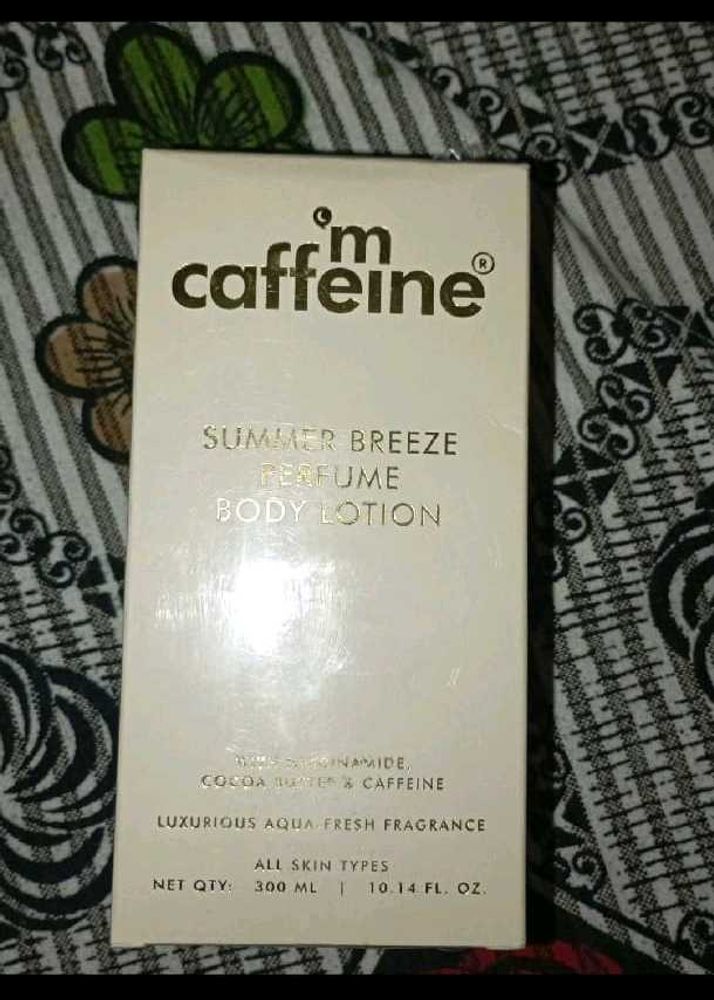 Caffeine Summer Breeze Body Lotion new seal