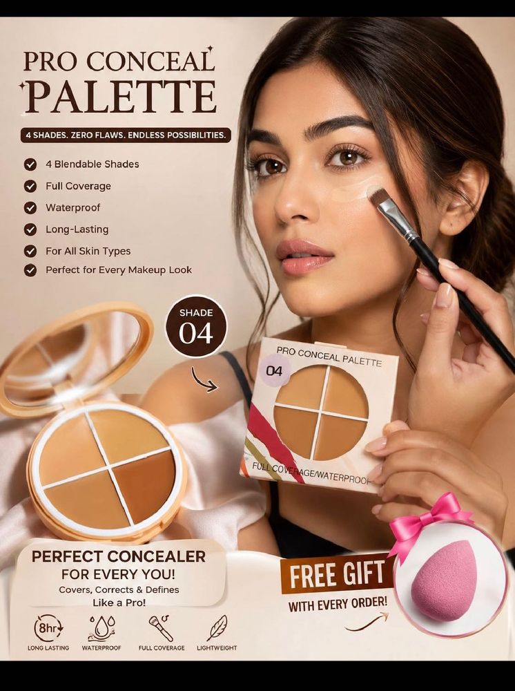 Pro Conceal Palette - 4 Shades