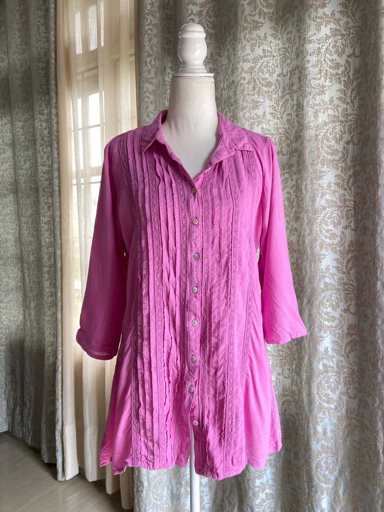 Surplus Max Pintuck Tunic Top