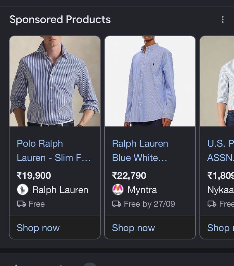 Authentic Ralph Lauren
