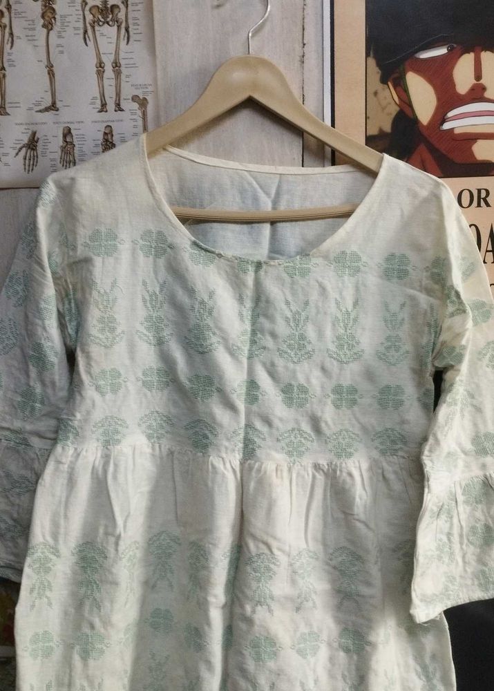 Embroidered Cotton Top