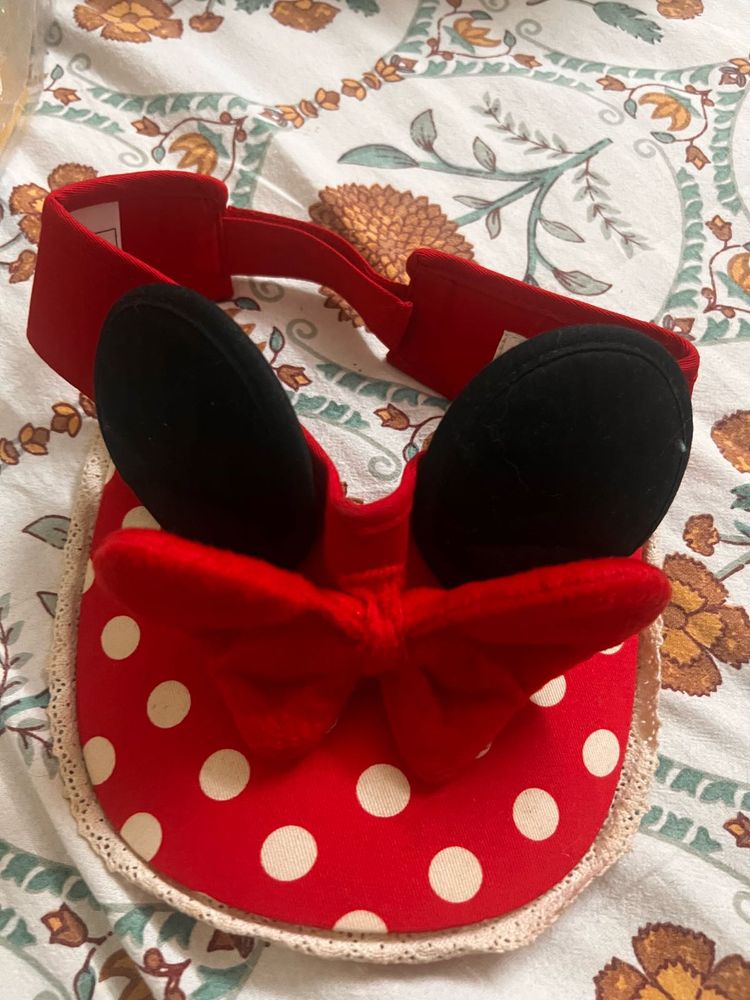Disney Minnie Mouse Visor Hat