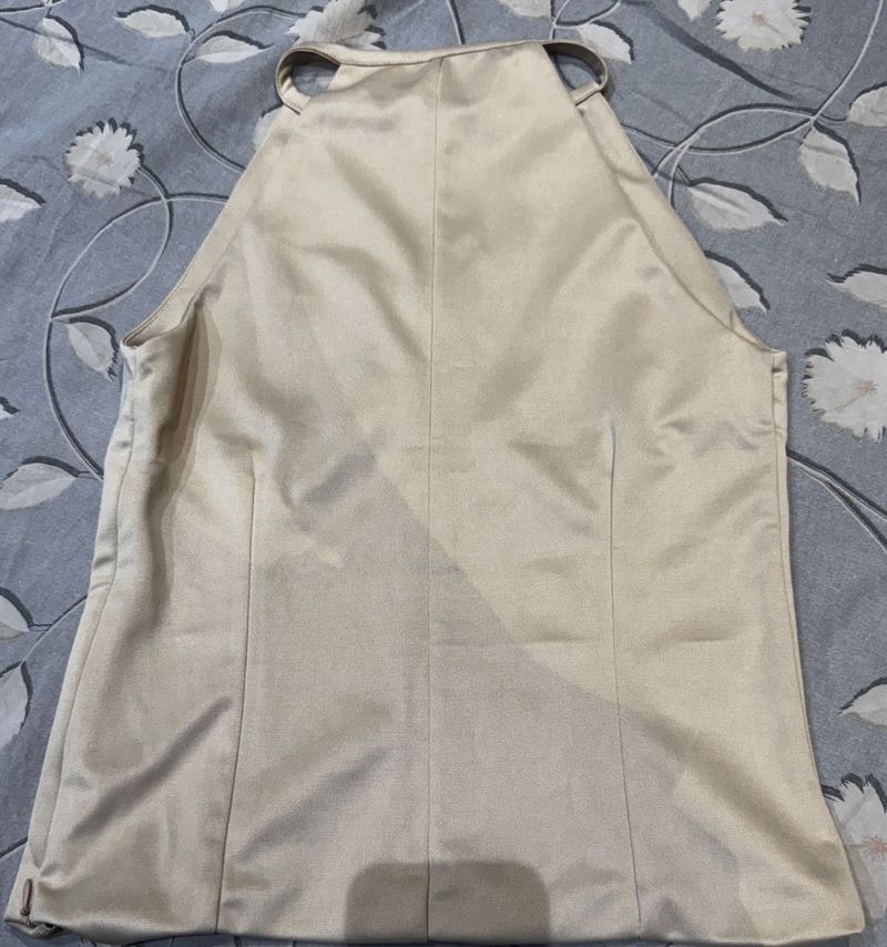 Satin Halter Neck Top