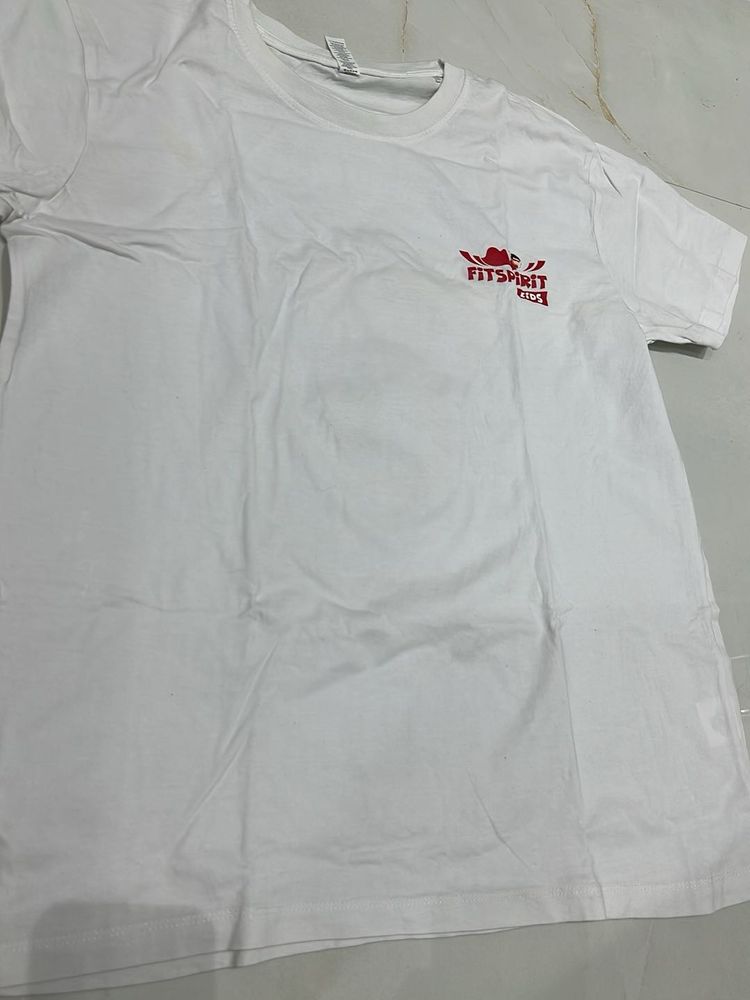 White FitSpirit T-Shirt combo of 3