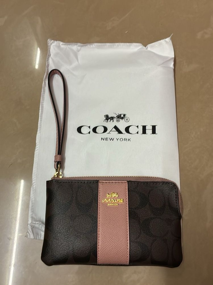 Coach Wristlet Pouch
