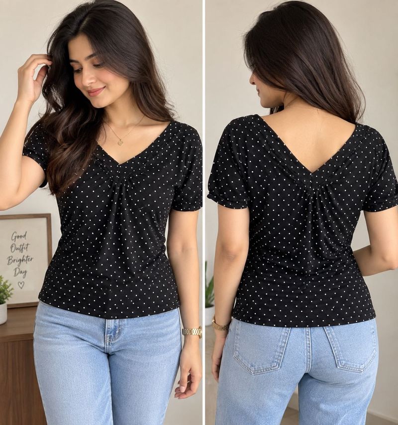 Polka Dot Top