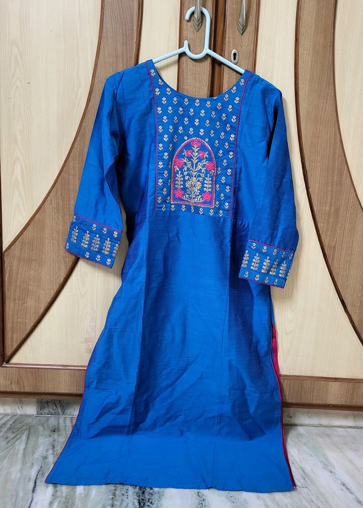 Beautiful Silk Kurti Never Used