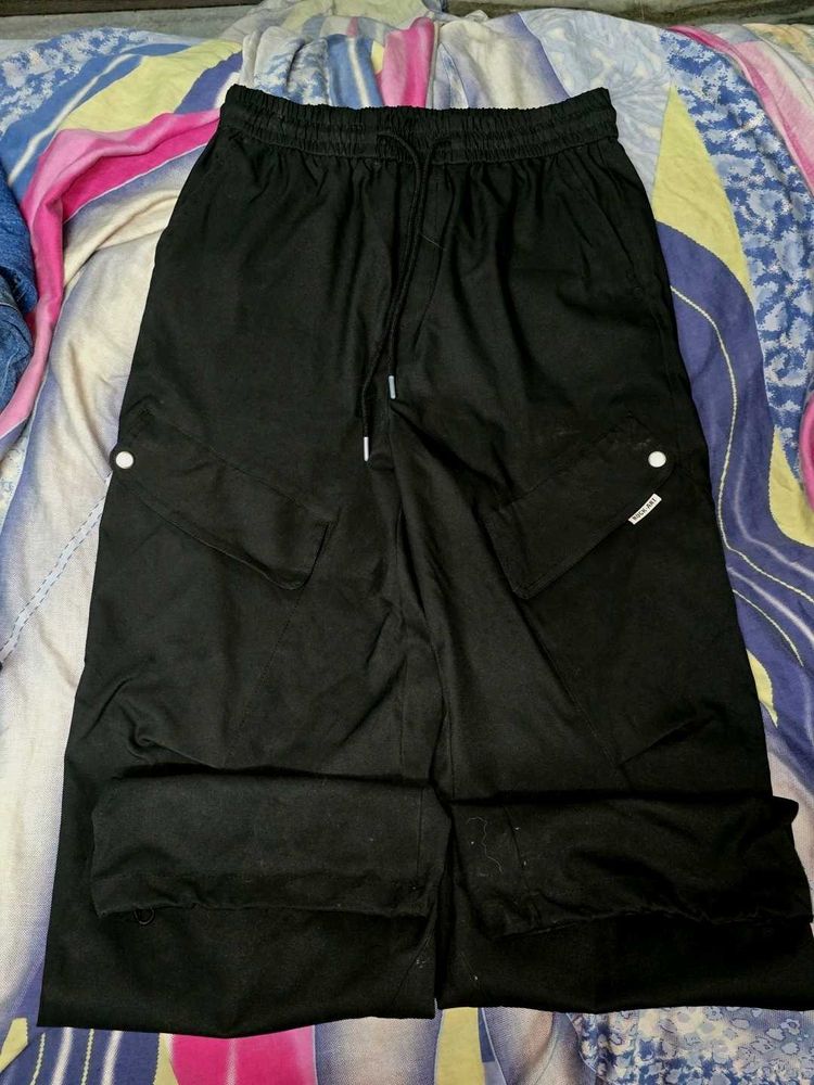 Stylish Black Cargo Pants